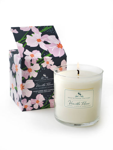 Vanilla Fleur Large Soy Candle