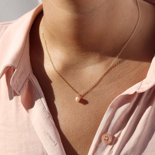 Pink Pearl Necklace: Token