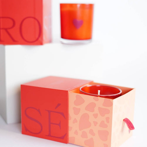 Rosè Boxed Candle