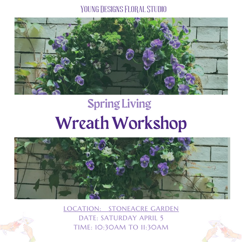 Spring Living Wreath Workshop | 4/5