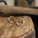 Hammered Baby Circle Studs | Amanda Brooks