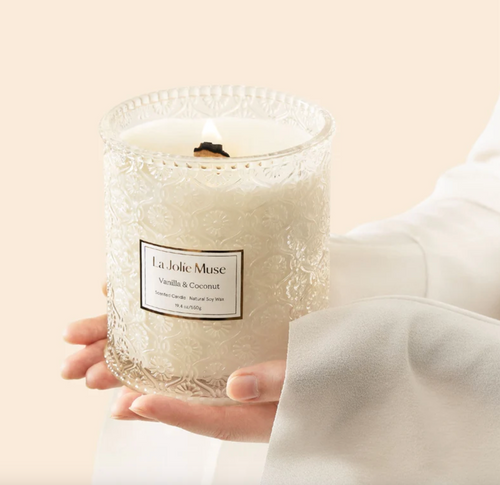 vanilla & coconut candle