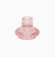 Glass Candle Holder Small Pink