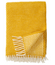 Velvet Brushed Lambswool Throw - Saffron