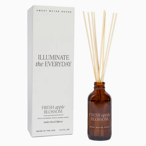 Fresh Apple Blossom Amber Reed Diffuser