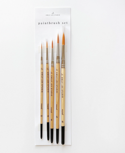 Watercolor Paintbrush Set