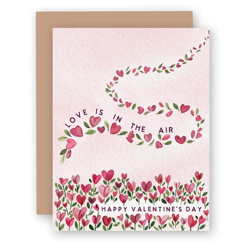 Love is in the Air | Valentine's Day Card