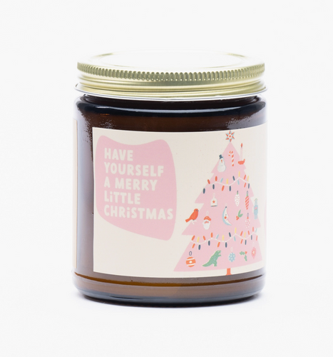 Have yourself a merry little christmas - soy candle