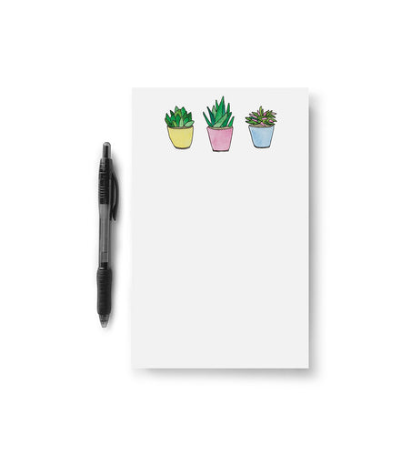 Succulent Notepad